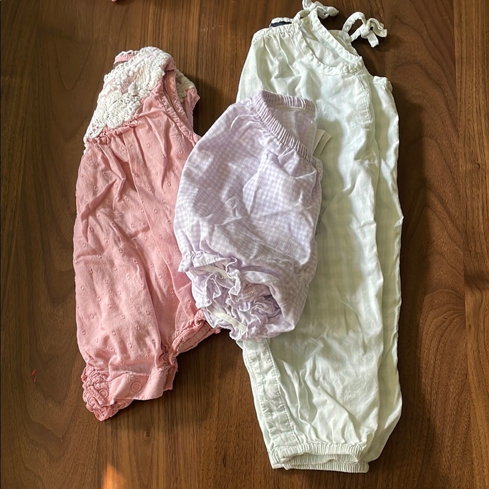 3-6 months summer cotton lot
